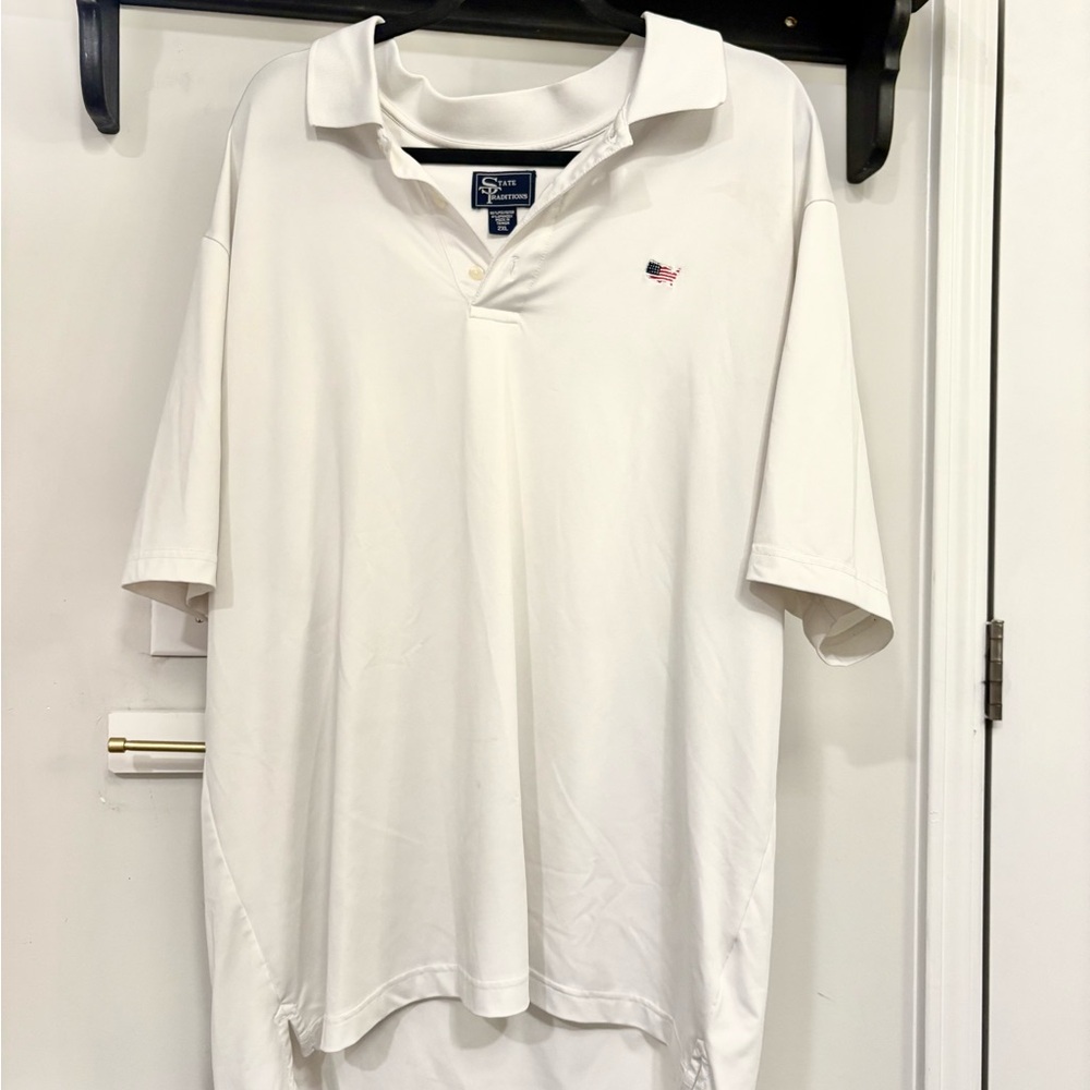 State Traditions 2XL USA American Flag Polo